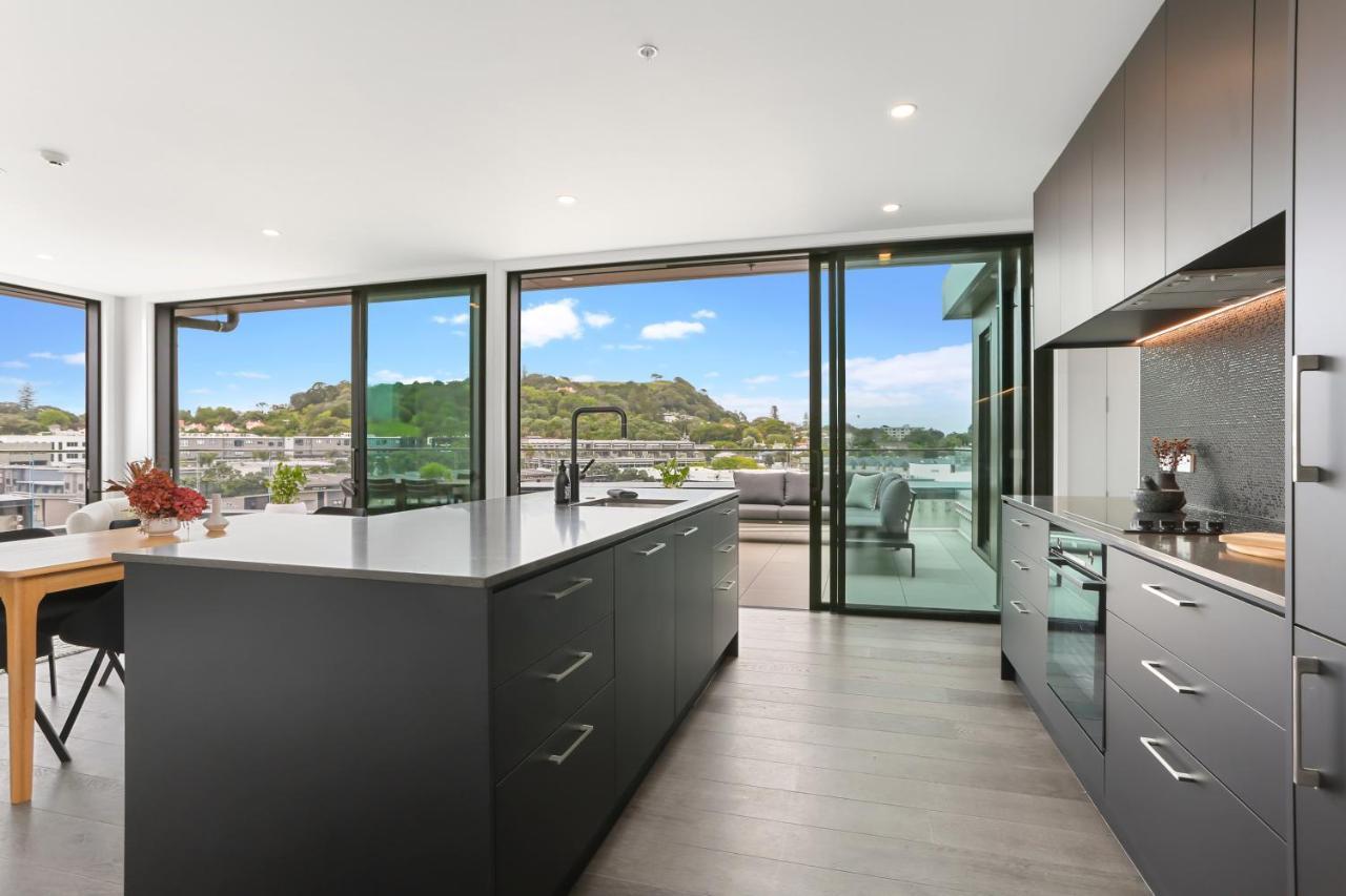 Apartamento Enfield Sky - Brand New Luxury Penthouse Auckland Exterior foto