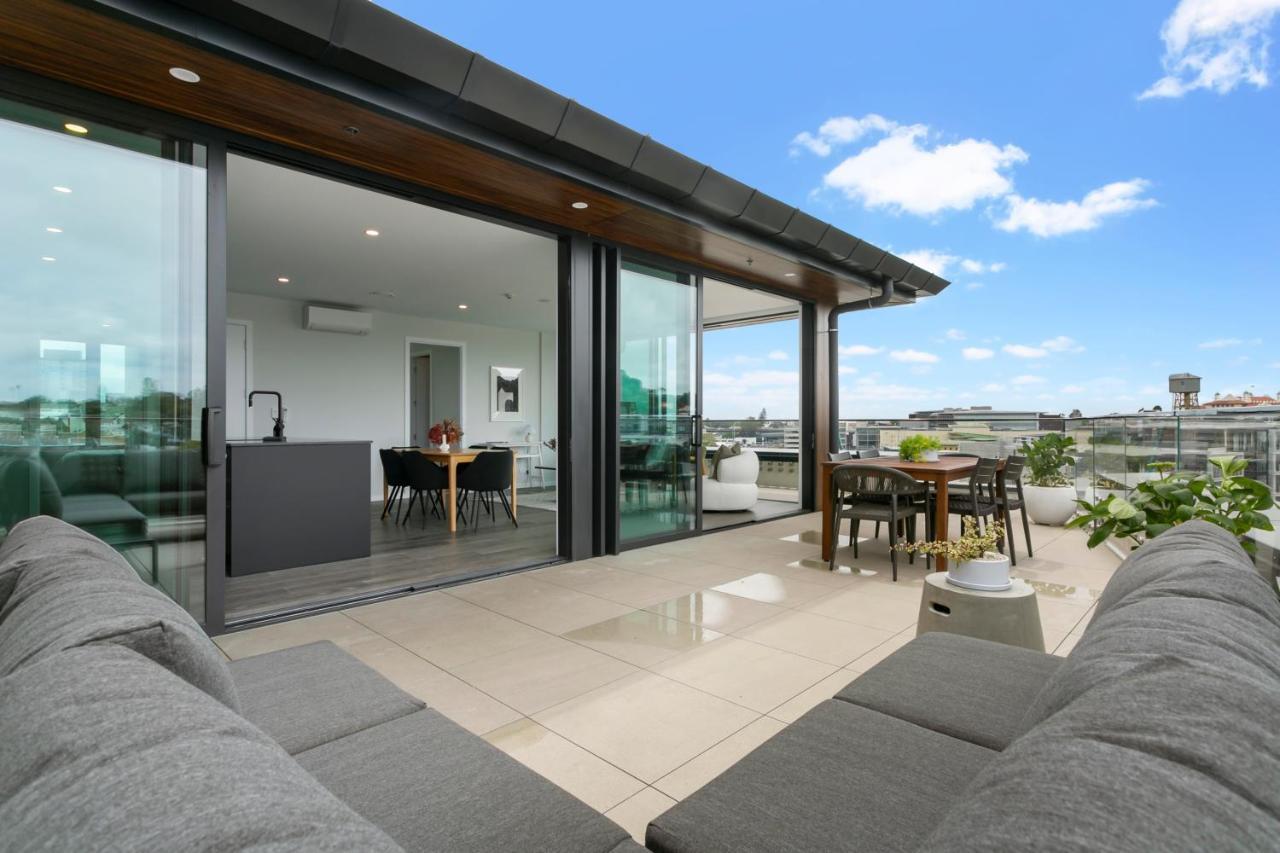 Apartamento Enfield Sky - Brand New Luxury Penthouse Auckland Exterior foto